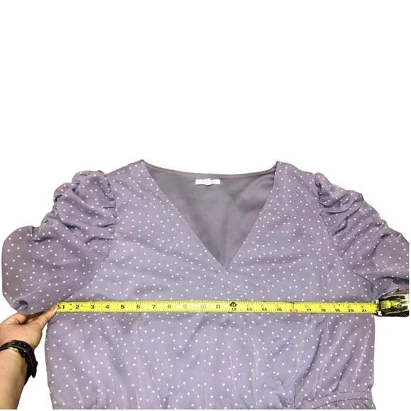 Maurices Polka•Dot Blouse 💜 - Picture 13 of 16